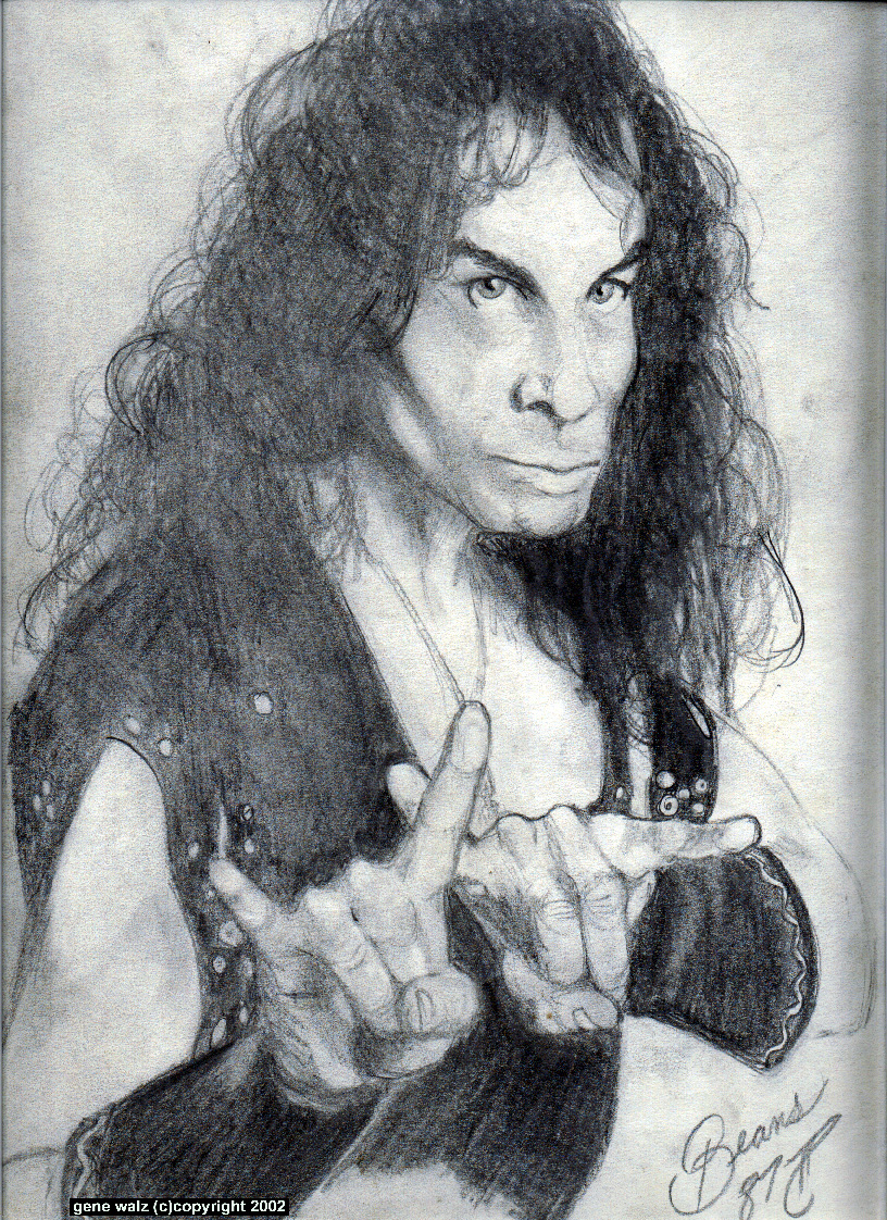 Ronnie James Dio by Artby Beans