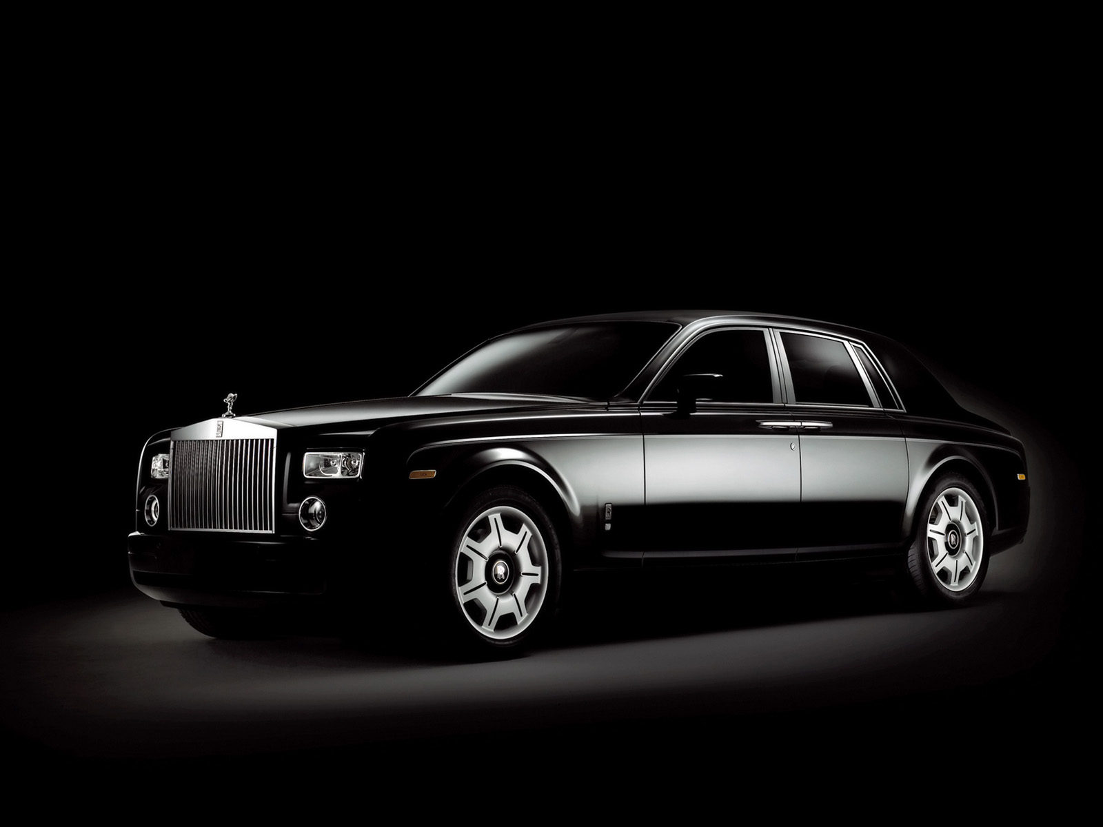 2006 Rolls Royce Phantom Black SA 1600 x 1200