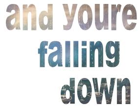 falling down