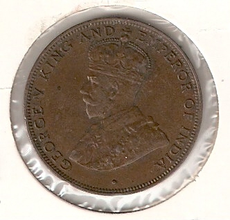 UK Hong Kong 1 cent 1934 2
